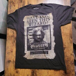 Harry Potter Women’s Have You Seen This Wizard Sirius Black Tee Color Black